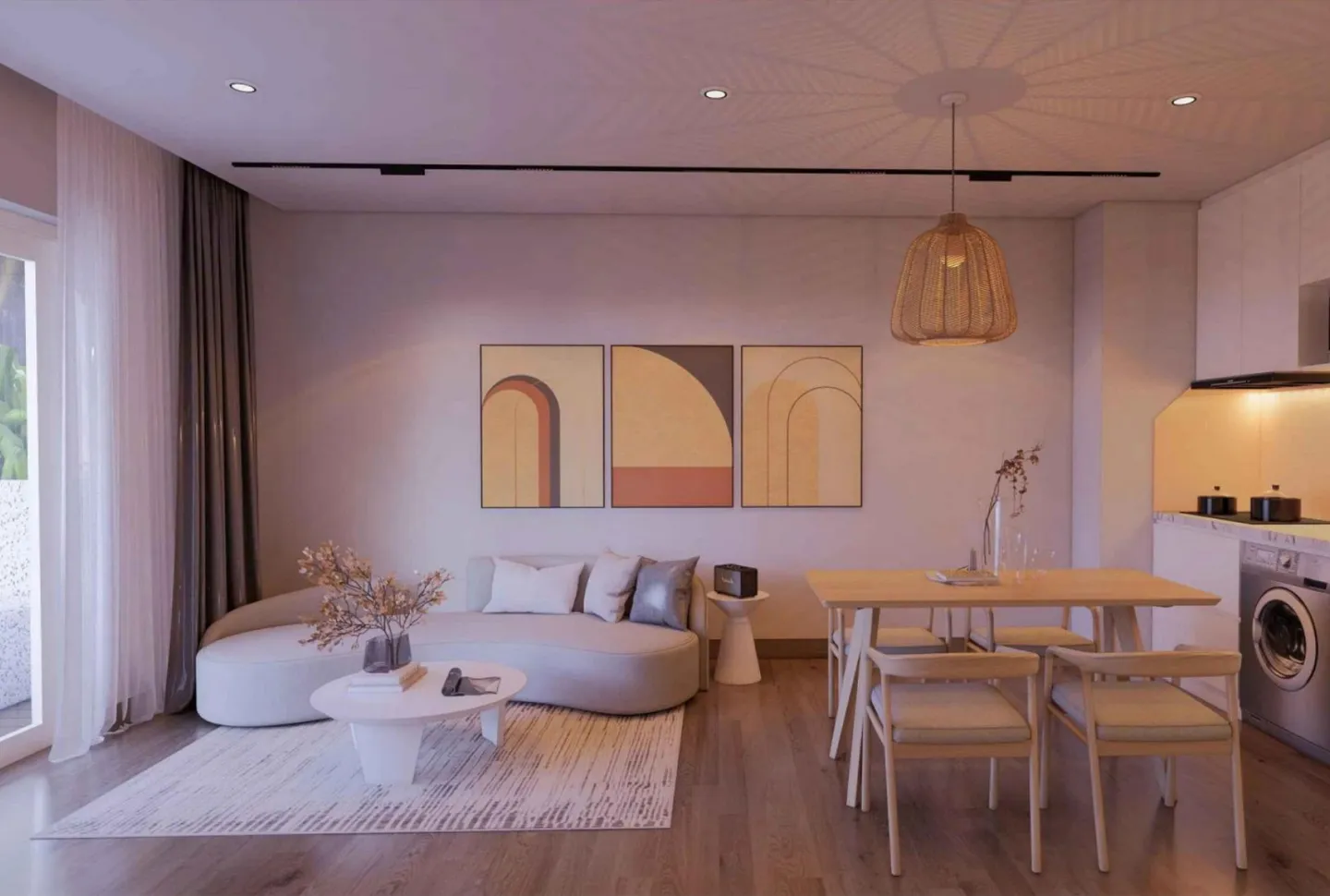 Căn hộ 1PN+ - 44m² - Ảnh 4