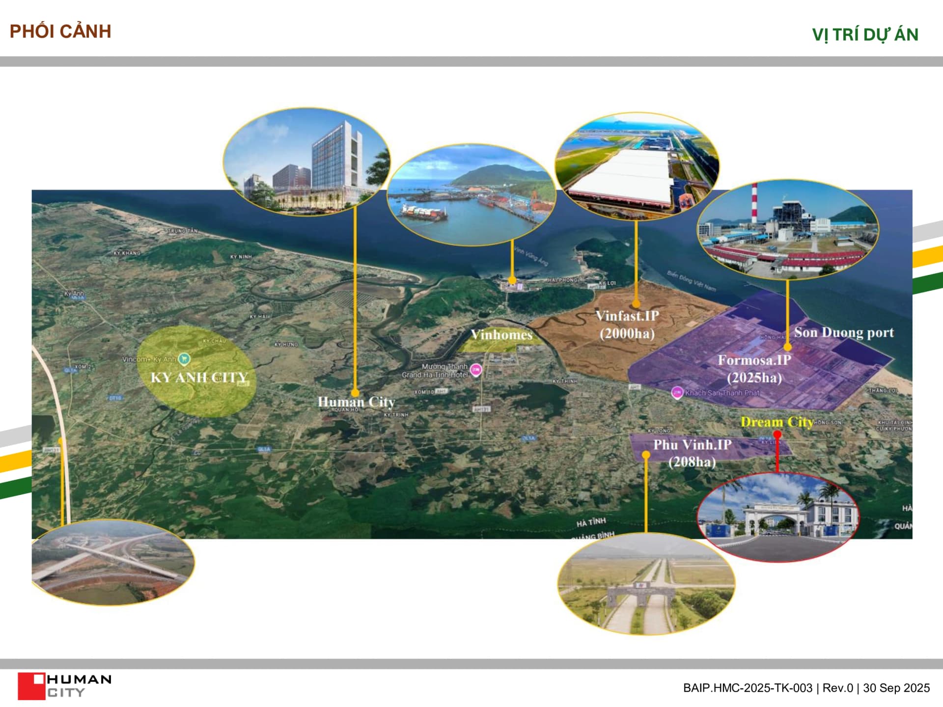 Sơ đồ liên kết vùng Hillside Vũng Áng